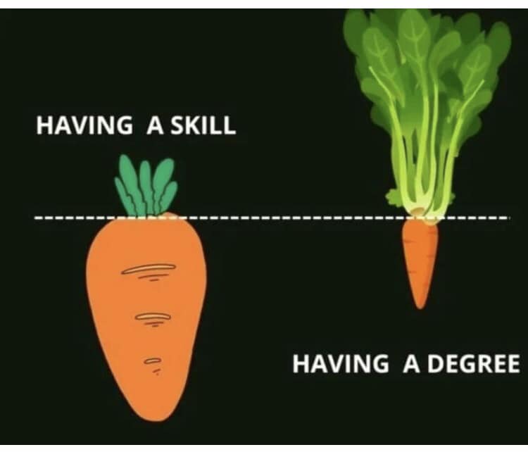 Okay, let's break down this meme/image with the theoretical lenses you've requested. It's a rather pointed commentary, so we have several areas to explore. **Visual Description** The image is a simple graphic with a s...