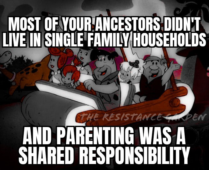 Okay, let's break down this image and its message through several theoretical lenses. It's a meme format with a strong, historically-informed assertion, so there's plenty to unpack. **Visual Description** The image is...