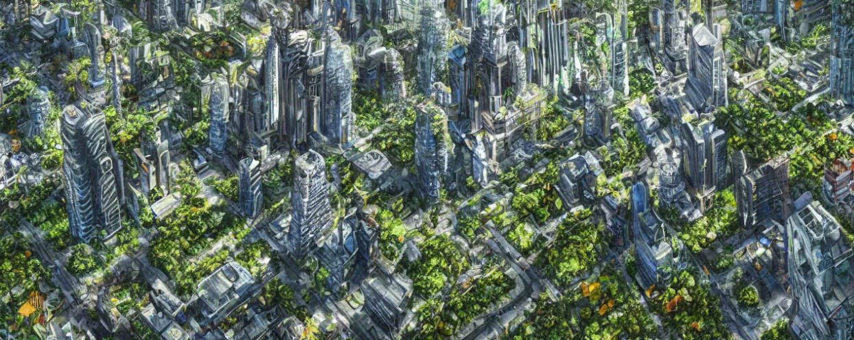 Okay, let's break down the image using the requested theoretical frameworks. This is a fascinating visual, and allows for a rich interpretive approach. **Visual Description** The image presents a bird's-eye view of a...