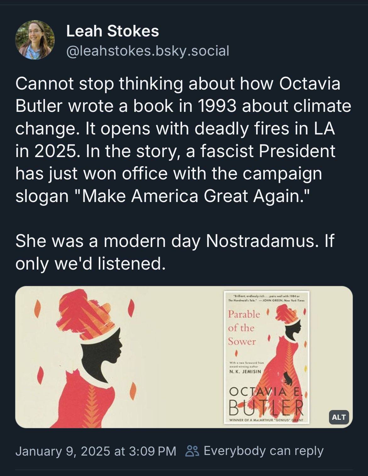 Okay, here's an analysis of the social media post, broken down into sections as requested, applying relevant theoretical frameworks where applicable. **Visual Description** The image is a close-up of the book cover fo...