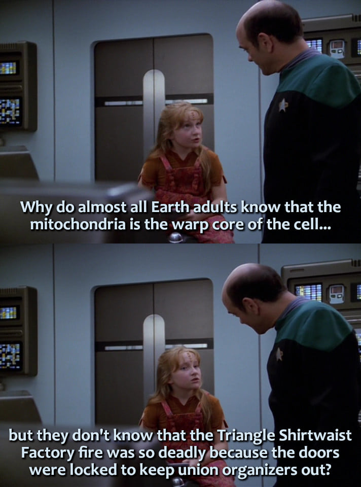 Okay, here's an analysis of the *Star Trek: The Next Generation* image and its caption, broken down into relevant theoretical sections. Given the content, several sections will be quite robust, while others won't appl...