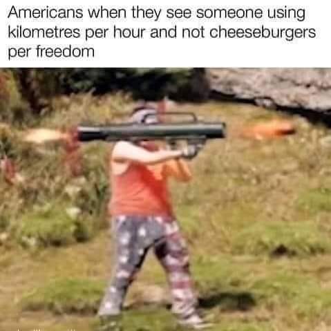 Okay, let's break down this meme through the requested theoretical lenses. It's a complex image with layers of cultural and ideological meaning. **Visual Description** The image depicts a man in a distinctly 'rural Am...