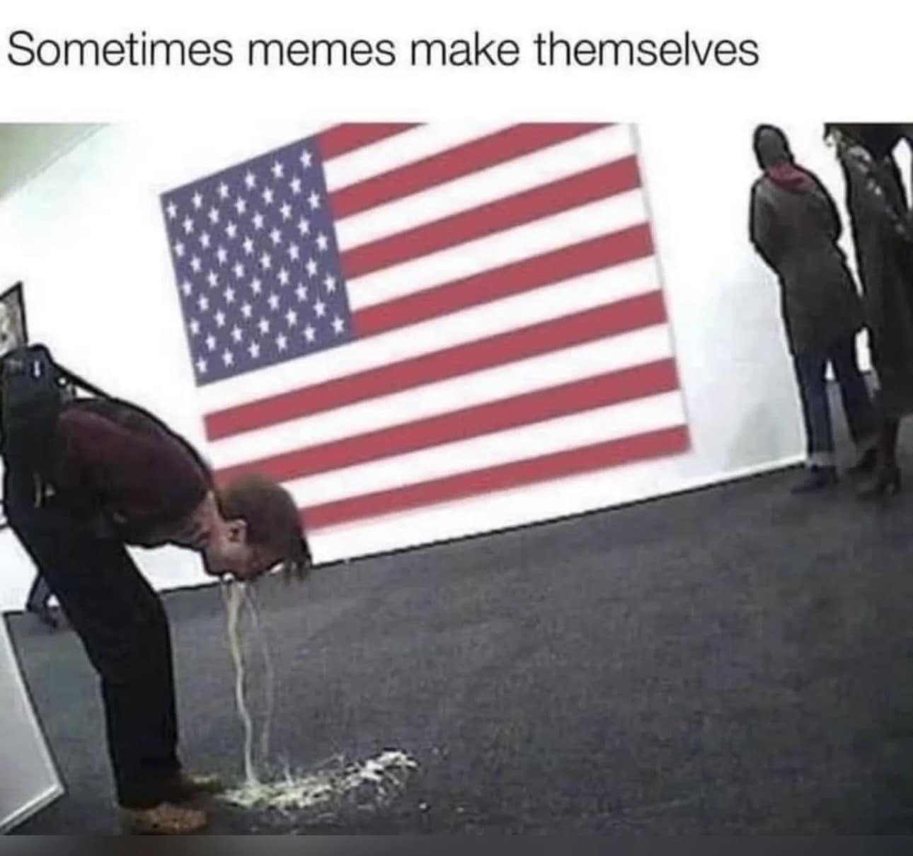 Okay, let's break down this highly provocative image/meme using the requested theoretical frameworks. This is a complex image, and interpretations will be layered and potentially contentious. **Please note:** This ima...