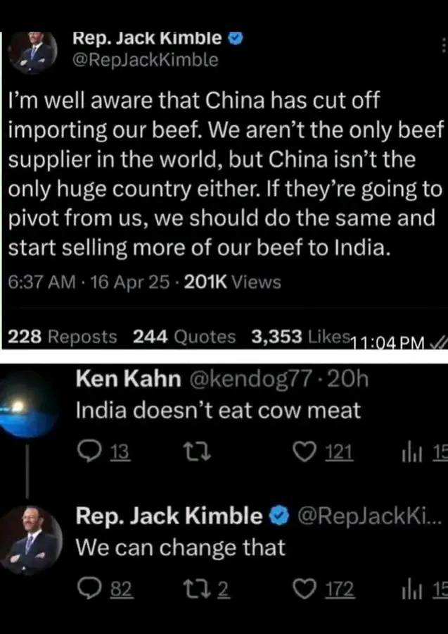 Okay, let's break down this social media exchange with analysis through several theoretical lenses. It's important to note that some lenses may be more applicable or yield richer analysis than others. **Visual Descrip...