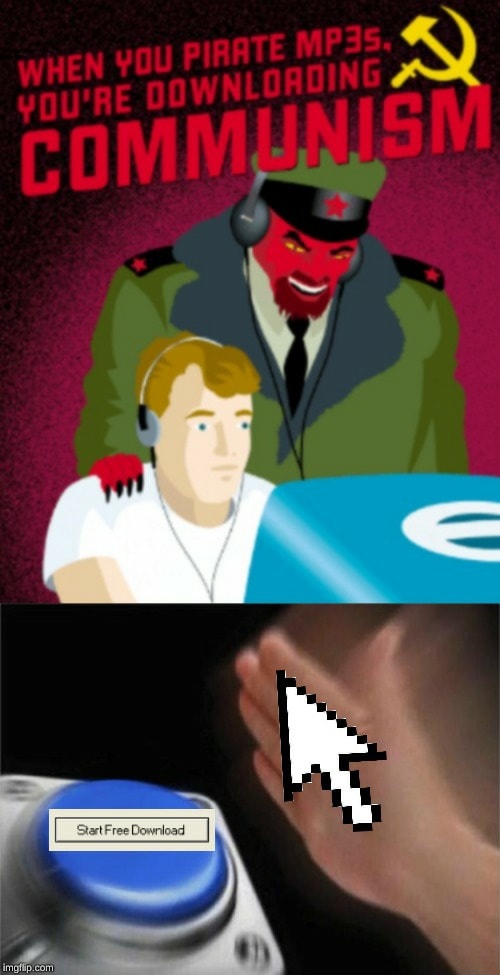 Okay, let's break down this meme through the requested theoretical lenses. It's a bit of a layered image, so several of these frameworks *will* apply. **Visual Description** The image is a two-panel meme. * **Top Pane...