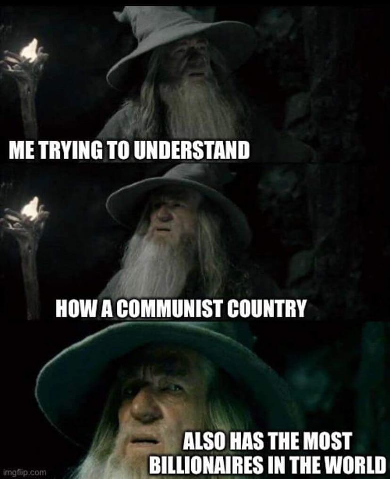 Okay, let's break down this meme through the lens of several theoretical frameworks. **Visual Description** The meme utilizes a three-panel image of Gandalf the Grey from *The Lord of the Rings*. Each panel features a...
