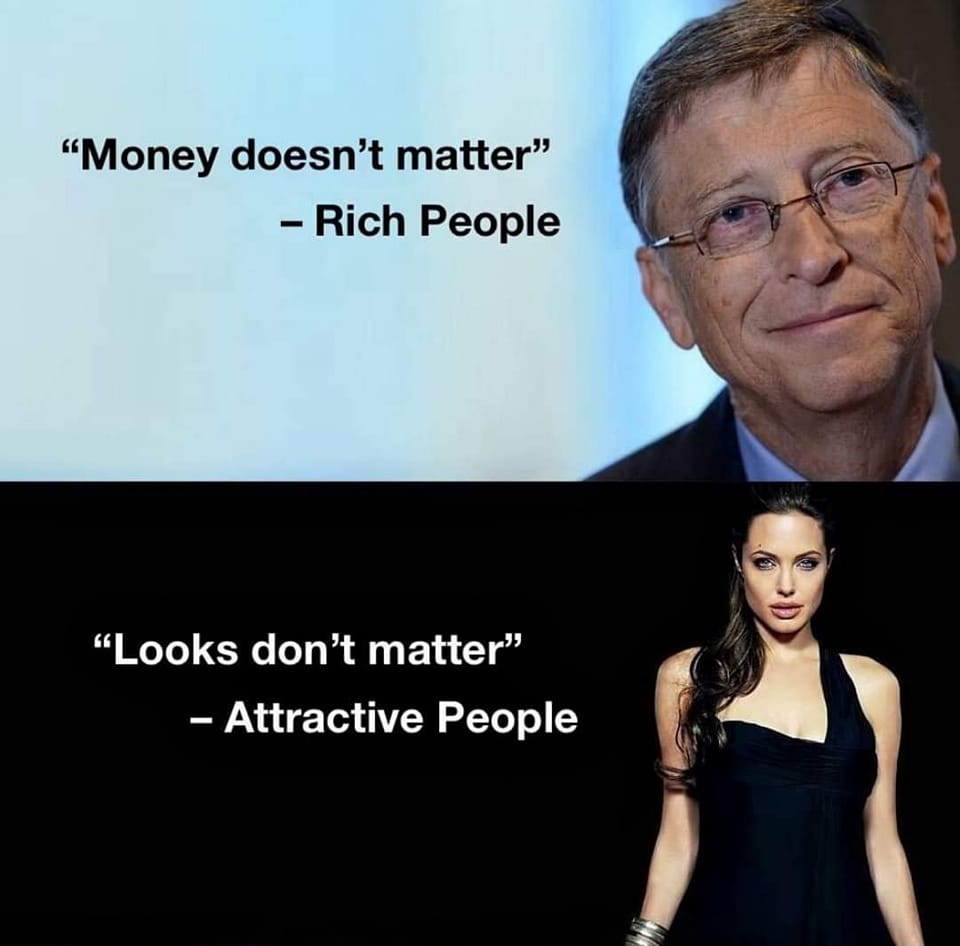 Okay, let's break down this image using the requested theoretical frameworks. It's a meme, so the analysis will focus on the underlying assumptions and power dynamics the meme subtly highlights. **Visual Description**...