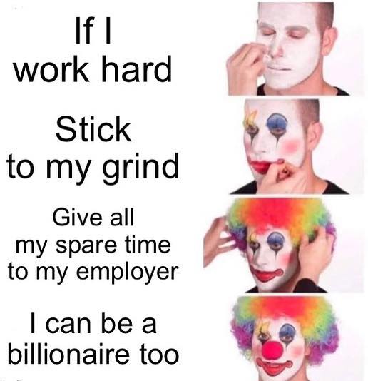 Okay, let's break down this meme through several theoretical lenses. It's a rich image that invites a lot of exploration. **Visual Description** The image is a vertical arrangement of four progressively more elaborate...