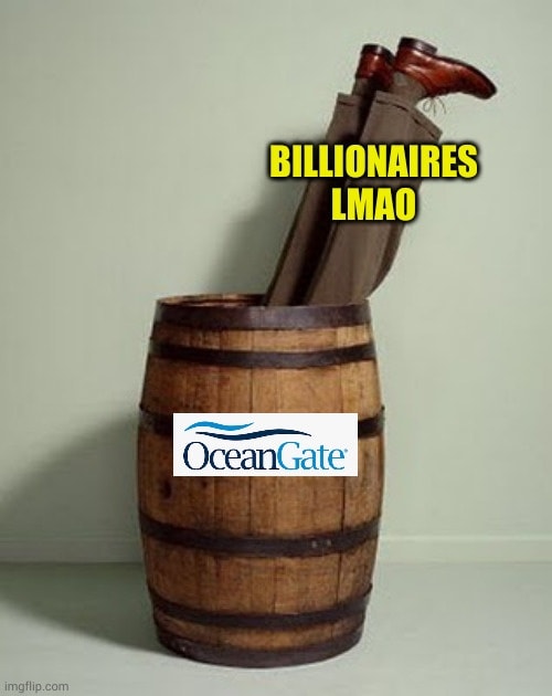 Okay, here's an analysis of the image, broken down into sections according to the frameworks you requested. It’s a dark, cynical meme, so the analyses will reflect that. **Visual Description** The image depicts a rust...