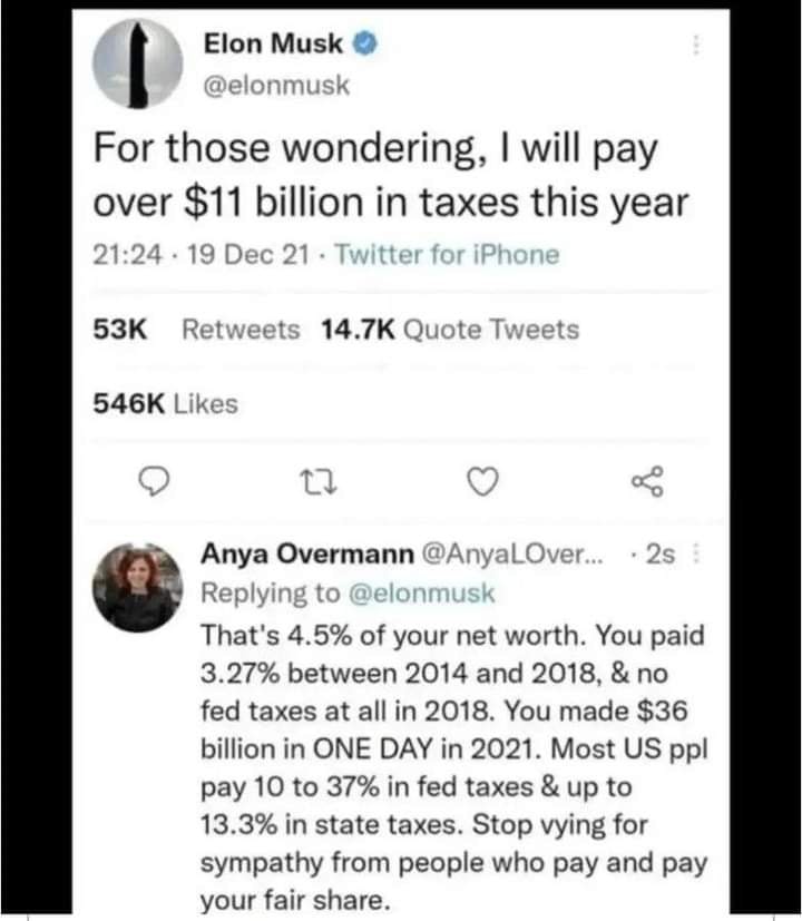 Okay, here's a breakdown of the provided image of an Elon Musk tweet and a reply to it, analyzed through the lenses you requested. I'll omit sections that don't strongly apply. I'll prioritize depth over simply listin...