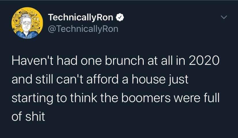 Okay, let's break down this tweet using the requested theoretical frameworks. It's a deceptively simple statement with a lot of underlying social commentary. **1. Visual Description** The image is a screenshot of a Tw...