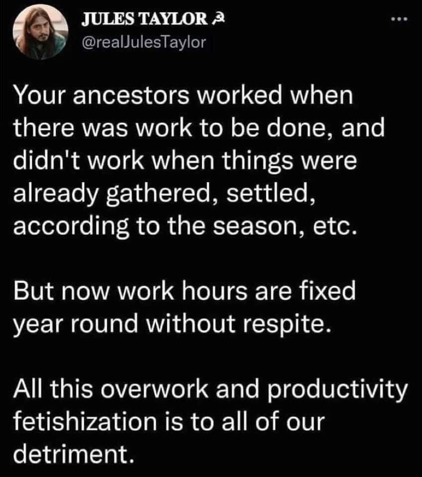 Okay, here's an analysis of the image (a social media post by Jules Taylor) broken down into sections as requested, focusing on relevant theoretical frameworks. I'll omit sections where a framework doesn't apply very...