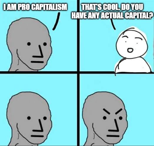 Okay, let's break down this meme with the requested theoretical lenses. It's a relatively simple image, but layered enough to pull some interesting interpretations. ## Visual Description The meme is a four-panel image...