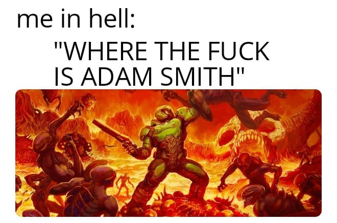 Okay, let's break down this meme with a look at several theoretical lenses. It's a dense image with a provocative text overlay, so there's a surprising amount to unpack. **Visual Description** The image depicts a scen...