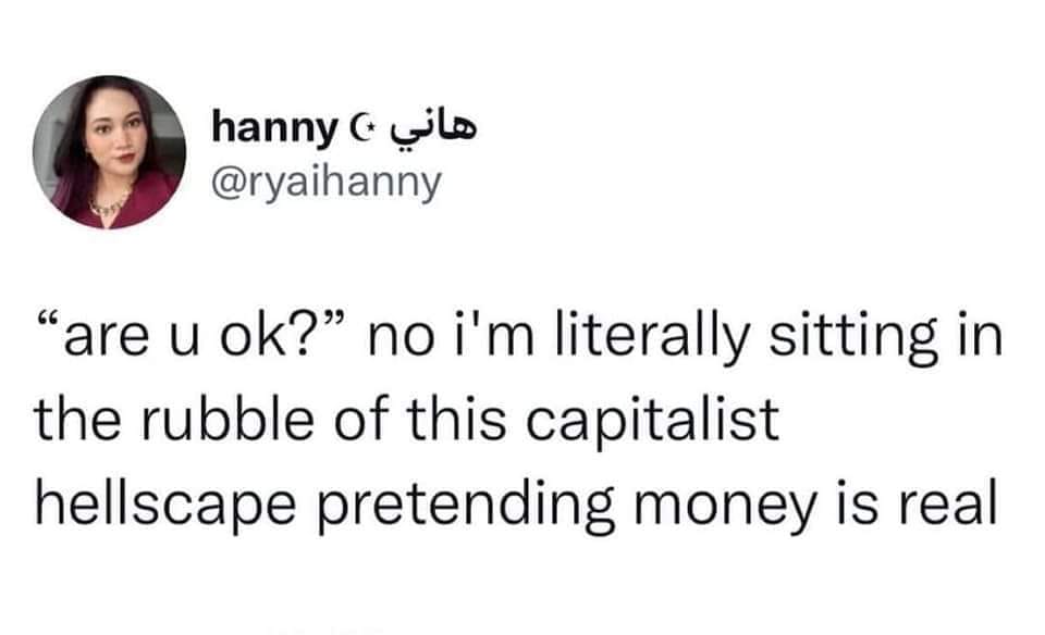 Okay, let's break down this tweet (image provided) through various theoretical lenses. **Visual Description** The image is a screenshot of a Twitter post from user @ryaihanny (with a profile picture of a woman with da...