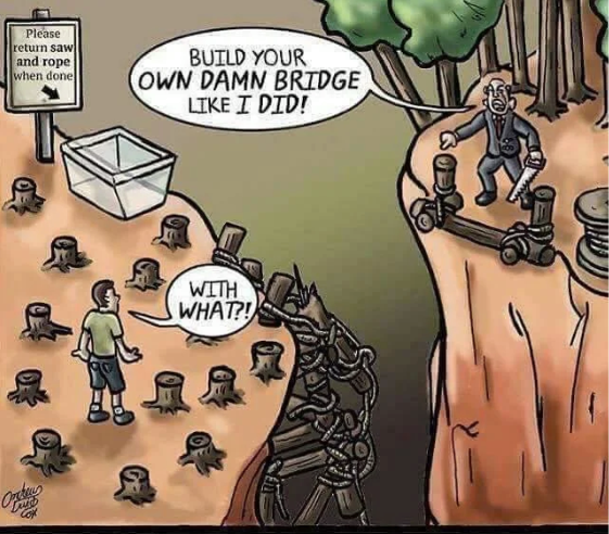 Okay, here's a breakdown of the political cartoon, analyzed through the lenses you requested. I’ll indicate if a section doesn't apply to the image. ## Visual Description The cartoon depicts a rugged, eroded landscape...