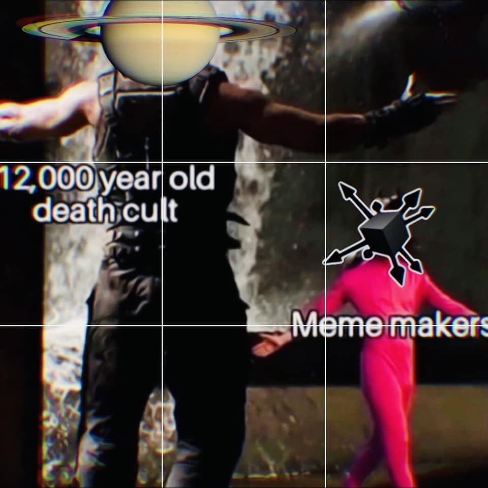 Okay, let's break down this image across the requested theoretical frameworks. It's a bizarre and layered image, which lends itself to a lot of interpretative depth. **Visual Description** The image is a digitally man...