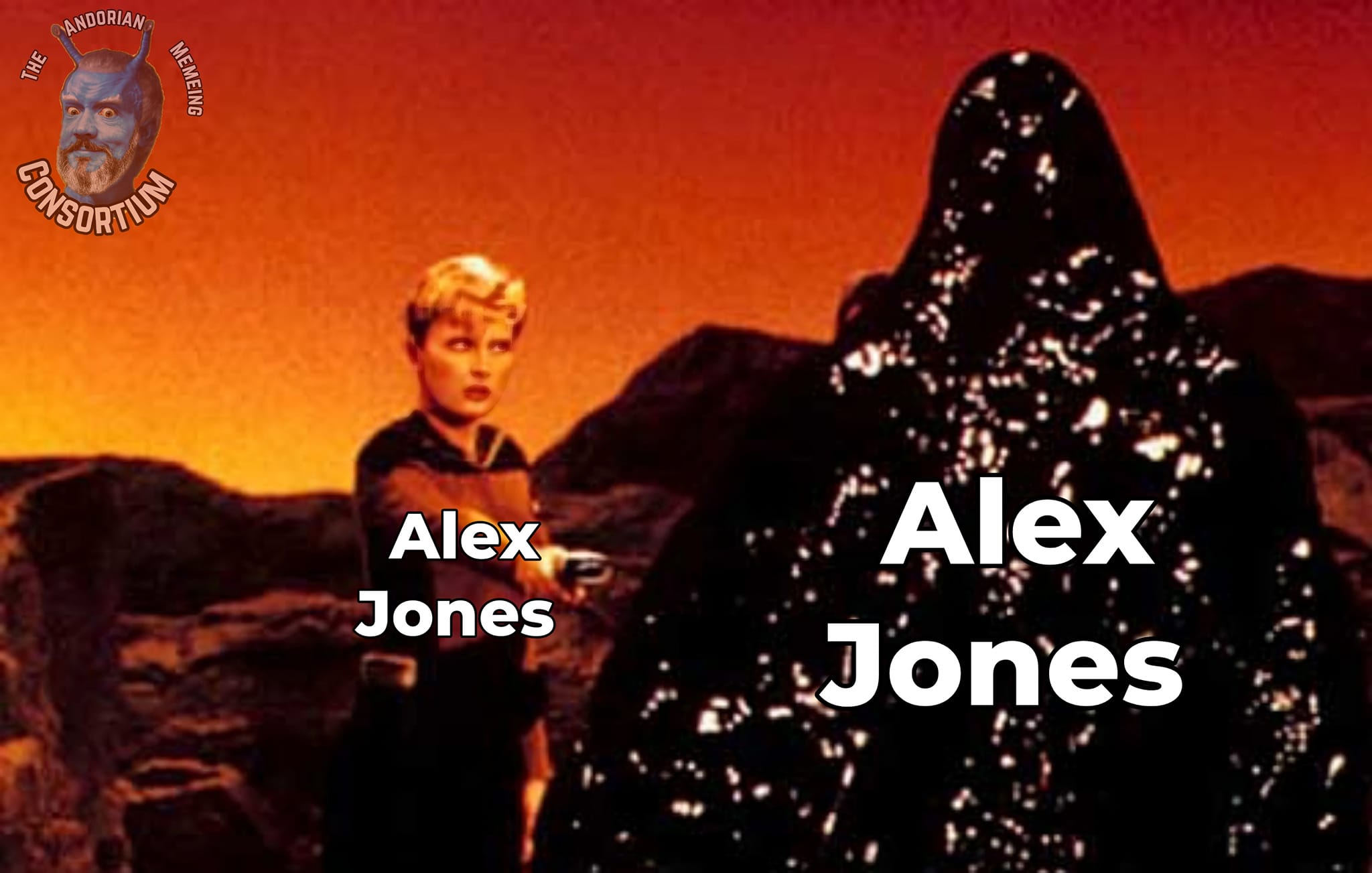 Okay, let's break down this meme using the requested theoretical frameworks. I will only include sections that are relevant based on the imagery and potential meanings. ## Visual Description The image is a heavily man...