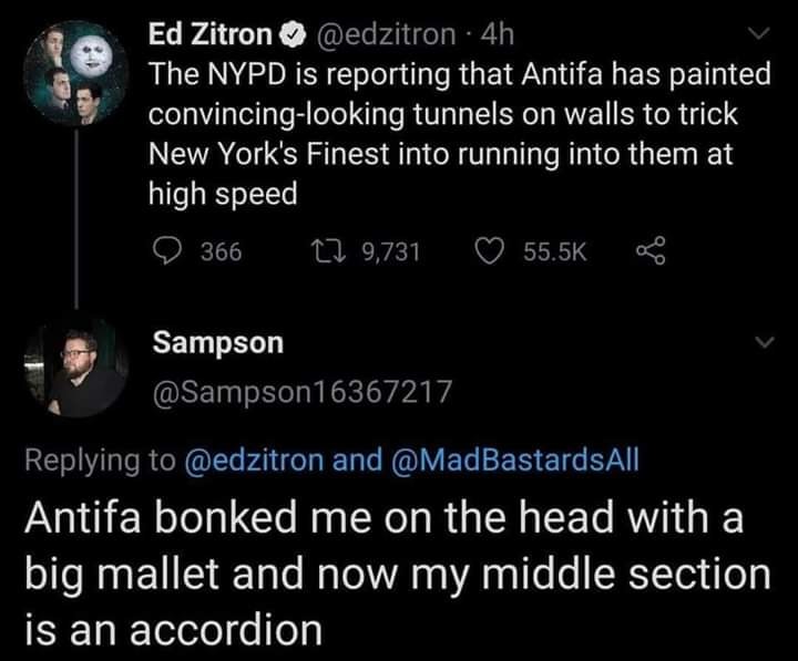 Okay, let's break down this very bizarre Twitter exchange through the requested theoretical lenses. It's important to note that applying these frameworks can sometimes feel like forcing a fit, but it's a good exercise...