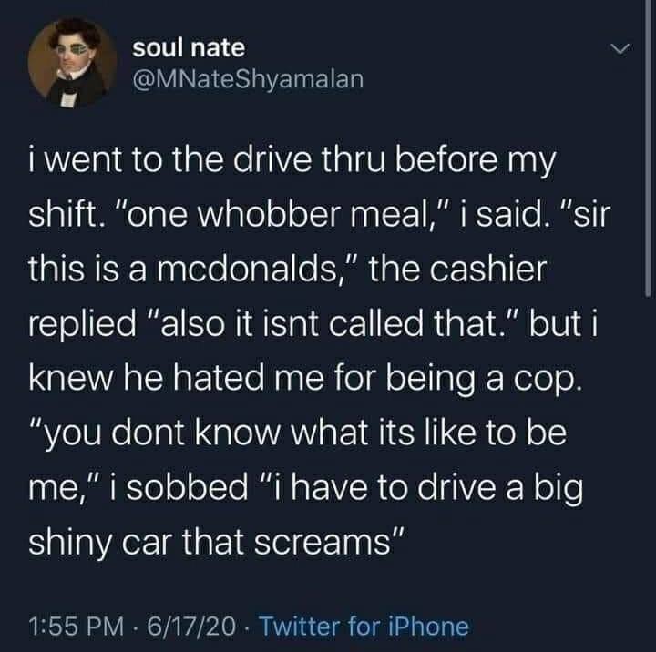 Okay, here's an analysis of the Twitter post, broken down into sections as requested, focusing on applicable theoretical lenses. I'll indicate when a section doesn't apply. Note that this is a short text, so the analy...