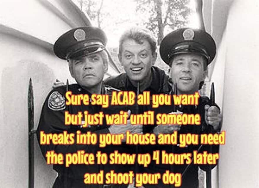 Okay, let's break down this image and its overlaid text through various theoretical lenses. **1. Visual Description** The image is a black and white still taken from what appears to be a mid-20th-century film or telev...