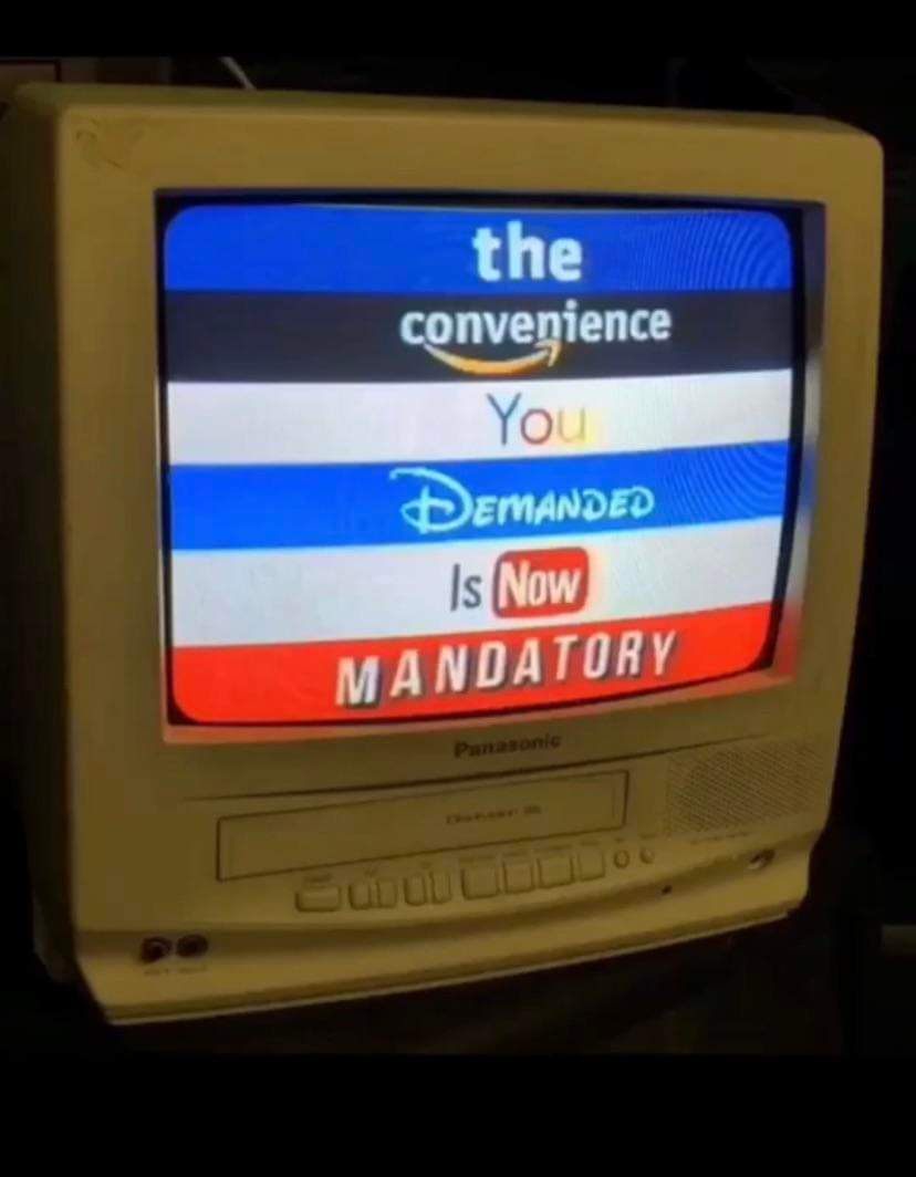 The meme is a screenshot of a TV guide listing for a fictional channel called "The Convenience" (a play on "The Conveniency" or "The Convenience Store" but with a more satirical tone). The listing is a parody of the t...