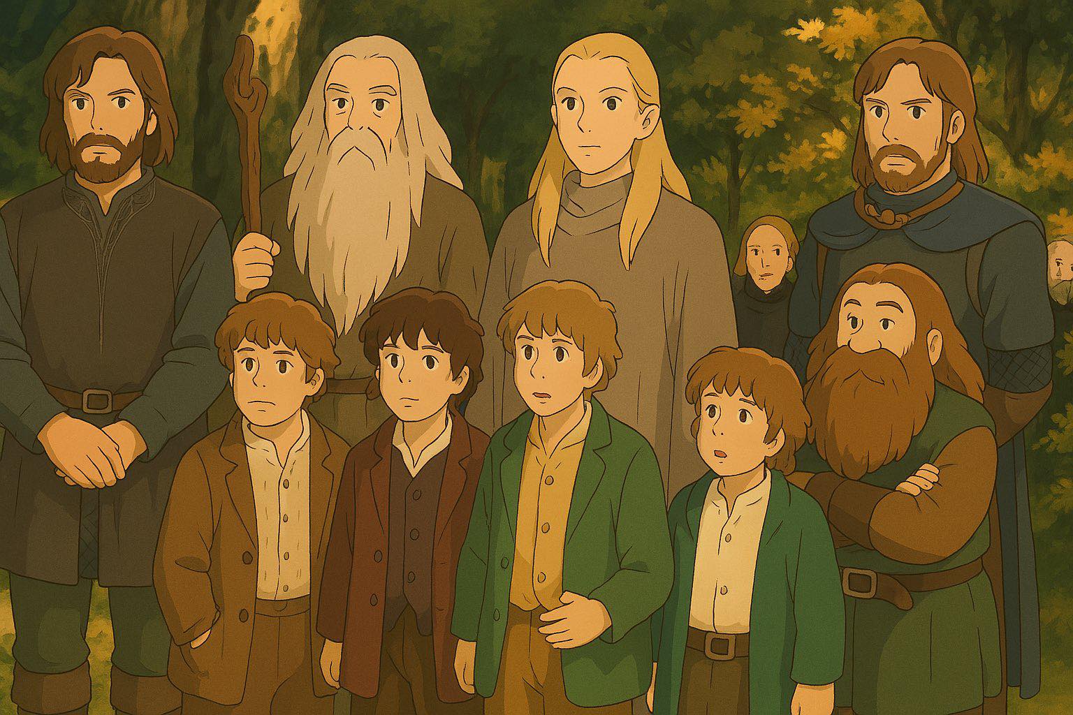 Okay, let's break down this image through a series of analytical lenses. Given the image's subject matter (likely a scene from *The Lord of the Rings*) and visual style, certain frameworks will be more fruitful than o...