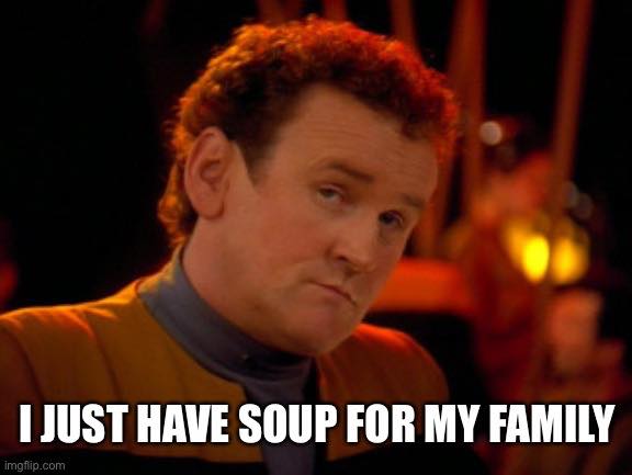 Okay, let's break down this meme featuring Commander Riker from *Star Trek: The Next Generation* through several theoretical lenses. **Visual Description** The image is a screen capture of Commander William Riker (Jon...