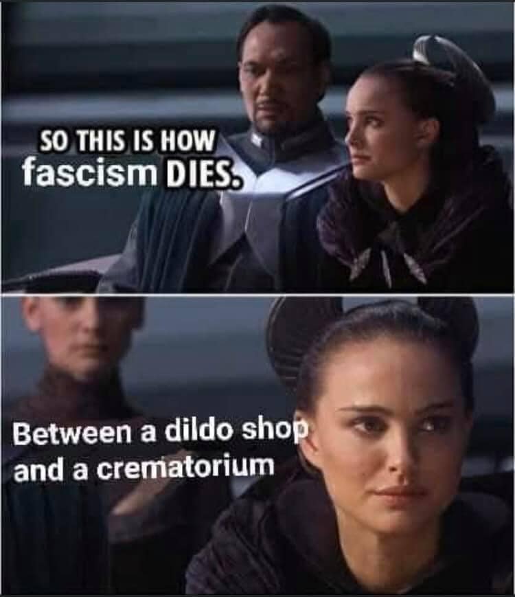 Okay, let's break down this meme using the requested theoretical frameworks. It's a complex meme that opens itself to several readings, so I'll aim for nuanced analysis. **Visual Description** The meme employs a doubl...