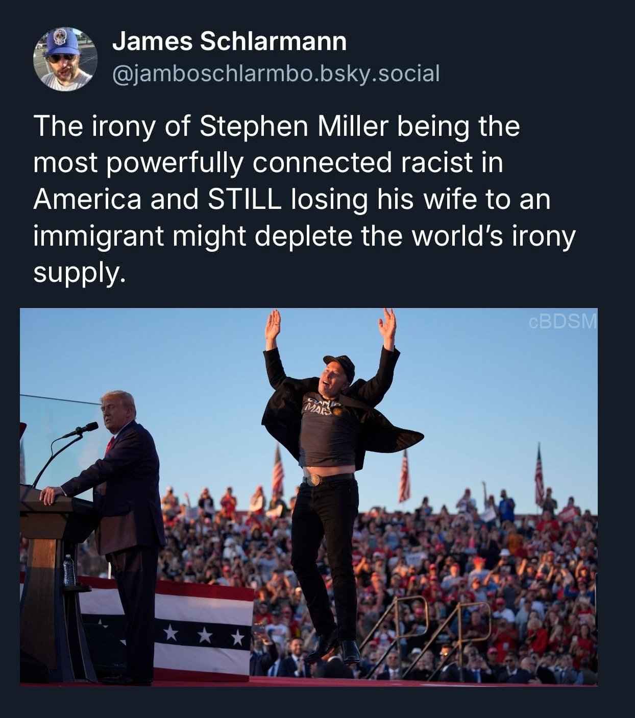 Okay, let's break down this social media post and the image it presents through the lenses you've requested. Note that some of these frameworks are more applicable than others, and applying them all will involve some...