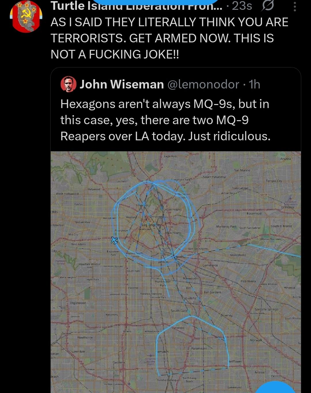 Okay, let's break down this tweet and its accompanying image through several analytical lenses as requested. This is complex, given the image and highly charged language, so I'll try to be thorough. **Please be aware:...