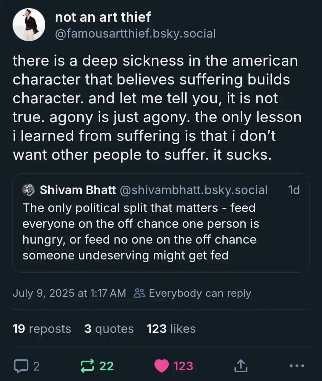 Okay, here's an analysis of the provided social media post, broken down into sections covering the requested theoretical frameworks. Keep in mind that these are interpretations, and the text is open to multiple readin...