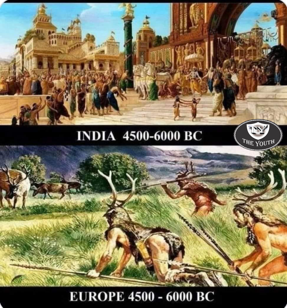 Okay, let's break down this image using the requested theoretical frameworks. It's a complex task, as the image itself is a very broad and potentially problematic representation of prehistoric periods. I will do my be...