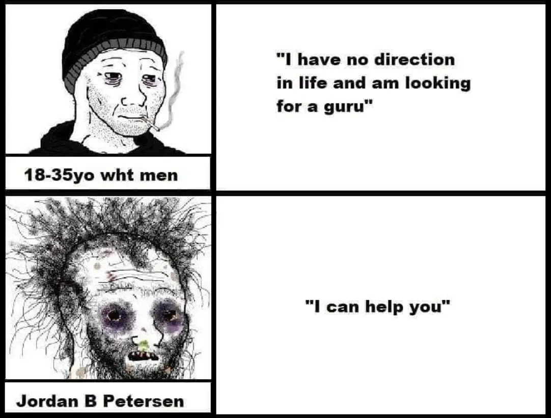 Okay, let's break down this meme, addressing the requested theoretical lenses where applicable. It's a fairly loaded image, so there's quite a bit to unpack. **Visual Description** The image is a four-panel meme const...