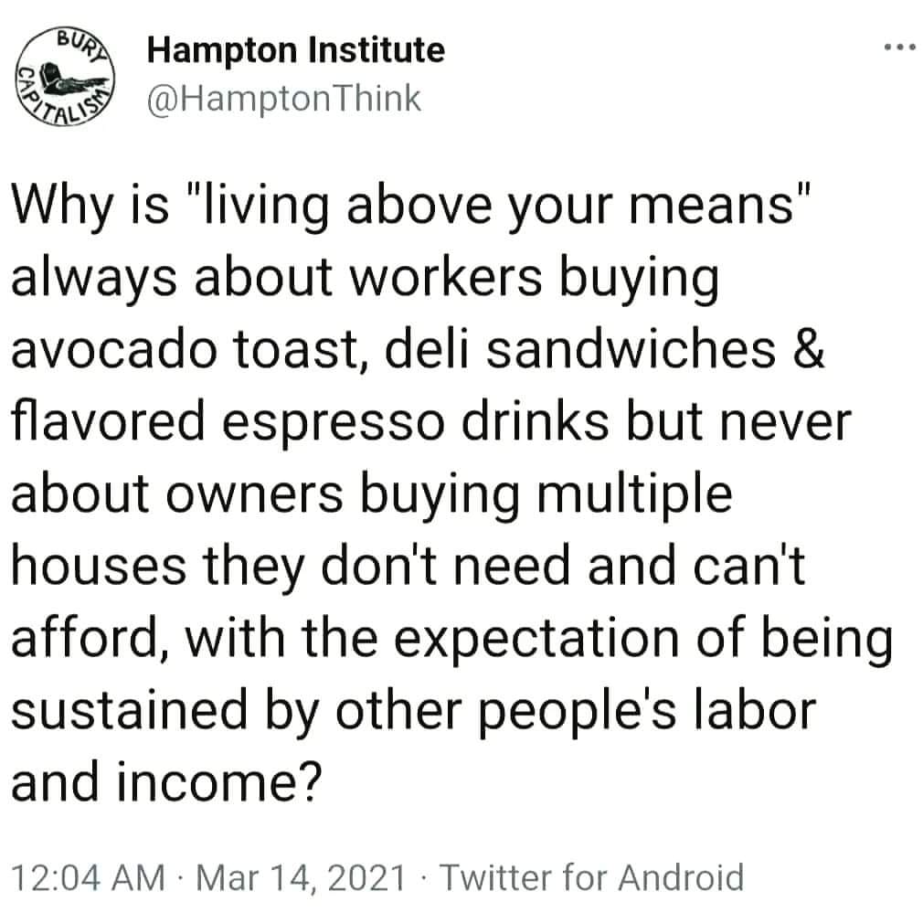 Okay, let's break down this tweet from the Hampton Institute using the requested theoretical lenses. It's a dense query, and some lenses fit better than others. I will address only those that apply. **Visual Descripti...