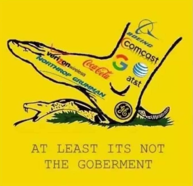 Okay, let's break down this image through various theoretical lenses. It's a loaded image, so multiple interpretations are possible. **Visual Description** The image is a digital graphic rendering a visual parody of t...