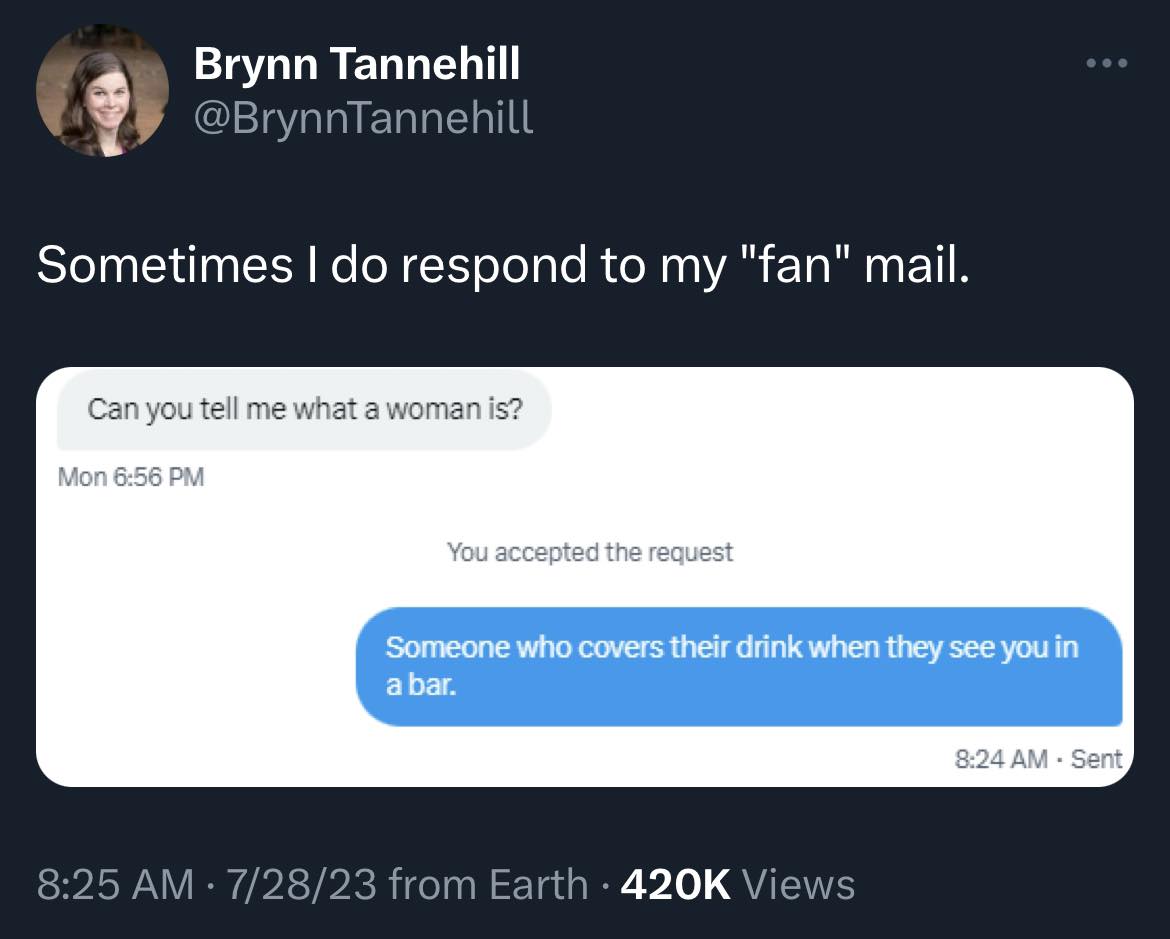 Okay, here's an analysis of the Twitter post by Bryn Tannehill, broken down into sections according to the requested theoretical frameworks. I will only include the sections where the theory is applicable to the image...