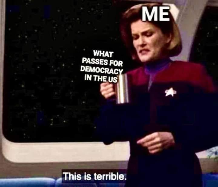 Okay, let's break down this meme through several theoretical lenses. Here's an analysis addressing the categories you provided, only including those applicable: **Visual Description** The image is a screencap from the...