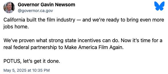 Okay, here's an analysis of the Gavin Newsom tweet, broken down into the requested sections, only including those sections where the tweet lends itself to those frameworks. I'll also briefly explain *why* certain anal...