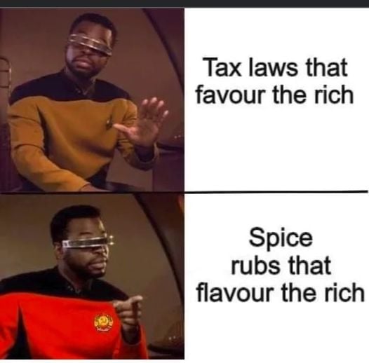 Okay, let's break down this meme using the requested theoretical frameworks. It's a potent meme relying on a specific reference, so understanding that context is key. **Visual Description** The meme utilizes the "dist...