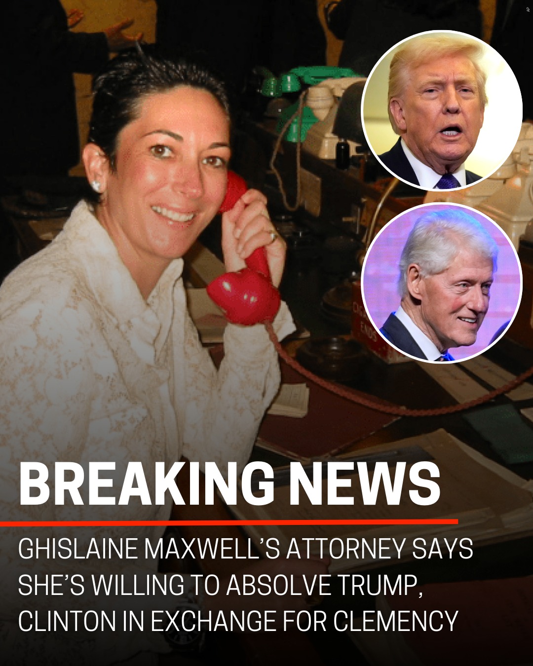 This graphic presents a controversial narrative regarding Ghislaine Maxwell, often discussed in contexts involving alleged sex trafficking or criminal activity. Visually, it features a woman holding an old-fashioned r...