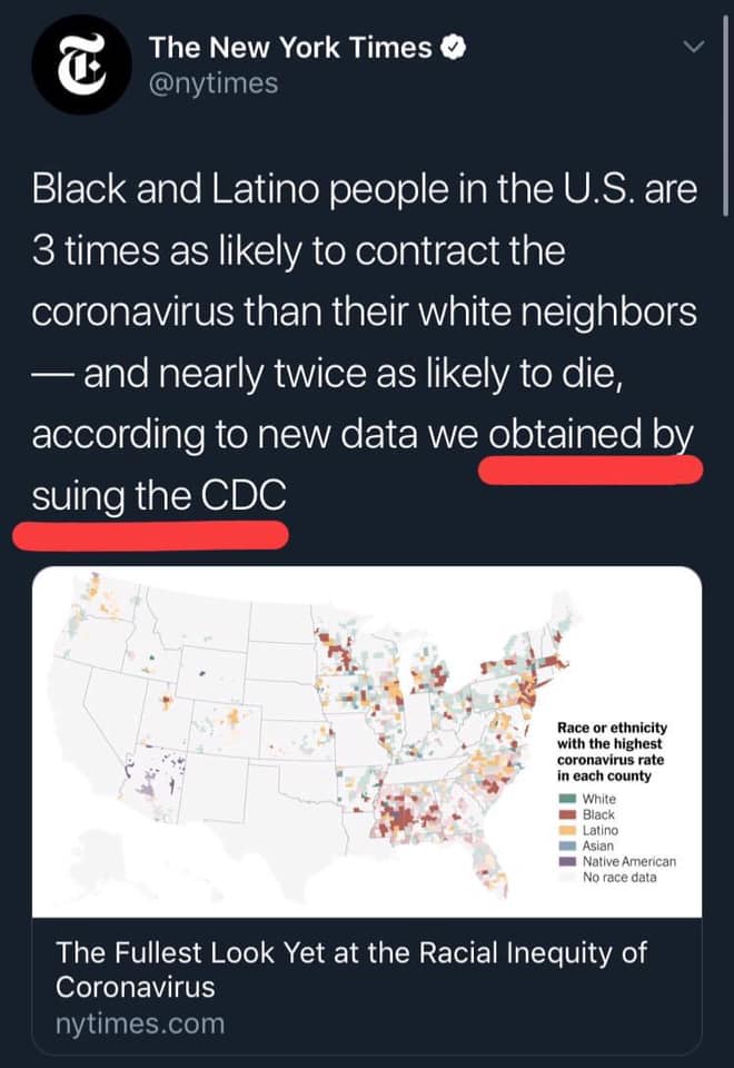 Okay, let's break down this New York Times social media post using the requested theoretical frameworks. **1. Visual Description** The image is a map of the United States, covered in small dots. Each dot represents a...