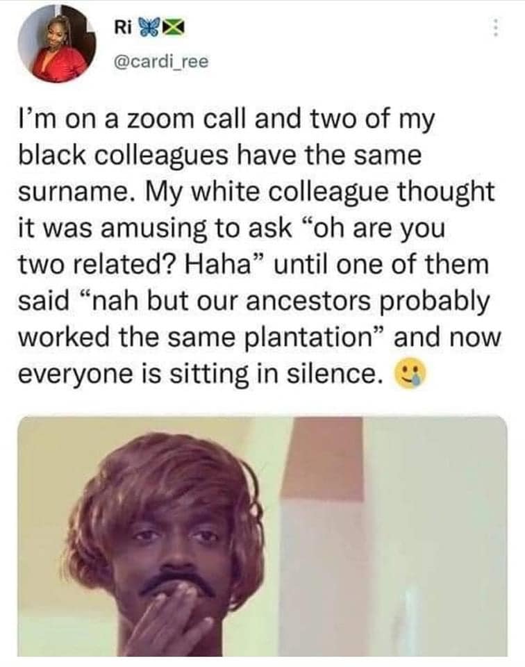 Okay, let's break down this Twitter post with the requested theoretical frameworks. It's a potent, layered example, and a surprising amount applies. **Visual Description** The image shows a close-up of a person with s...