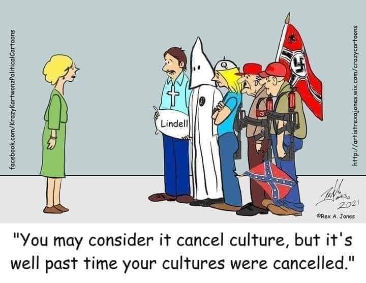 Okay, let's break down this political cartoon through several theoretical lenses. Here's an analysis, structured as requested, covering applicable frameworks. **Visual Description** The cartoon depicts a line of indiv...