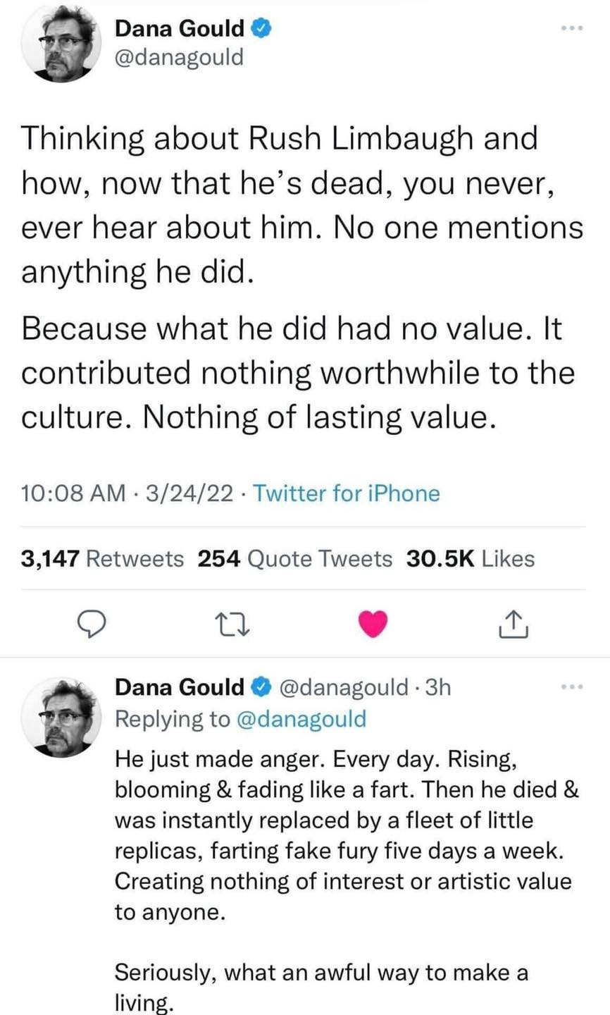 Okay, here's an analysis of the Twitter thread by Dana Gould, broken down into sections relevant to the theoretical frameworks you requested. I'll note where a section isn't applicable. It's important to remember that...