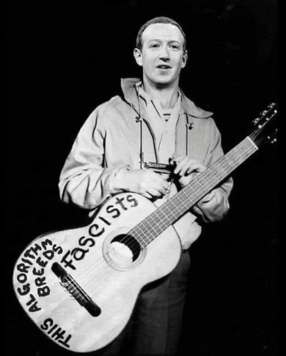 Okay, let's break down this striking image with the requested theoretical lenses. It's important to note that these are *interpretations* based on the image and a basic understanding of the theories. A full analysis w...