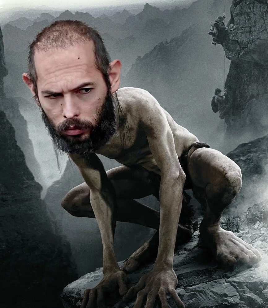 Okay, let's analyze this striking and unsettling image through the lenses you've requested. It's a complex visual, lending itself to several interpretations. **Visual Description** The image depicts a humanoid creatur...