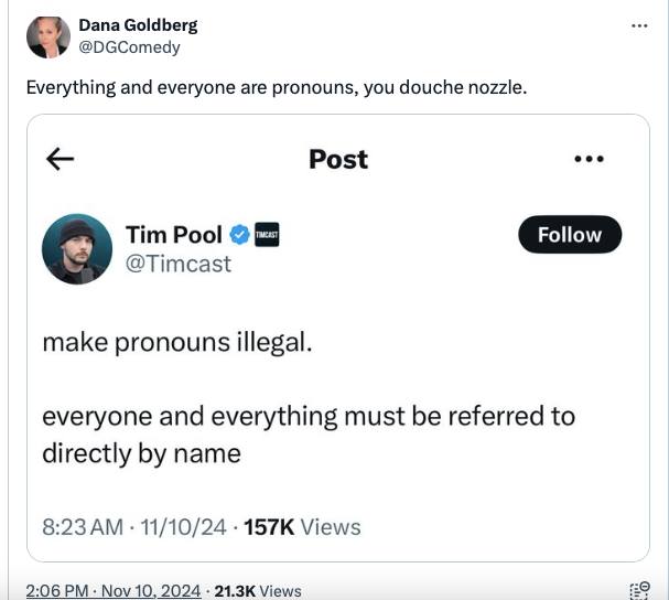 Okay, let's break down this Twitter exchange through the requested theoretical lenses. It's worth noting that social media posts are often highly condensed and potentially performative, so applying complex theories re...