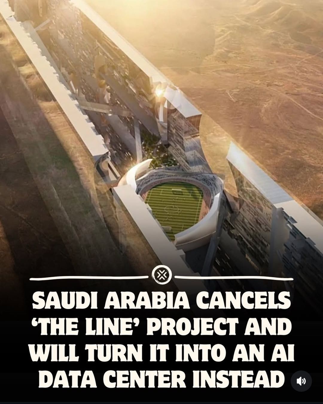 This image depicts a massive underground complex that serves as one of the most famous examples of an **arcology**—a city built around a massive sports stadium rather than just above it. You can clearly see the futuri...