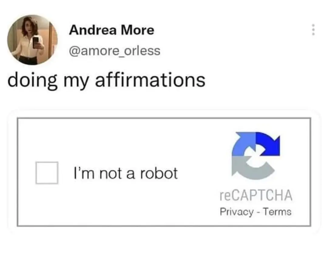 Okay, let's break down this image/tweet through the lenses you’ve suggested. It's a deceptively rich image. **Visual Description** The image is a screenshot of a tweet from a user named Andrea More (@amore_orless). Th...